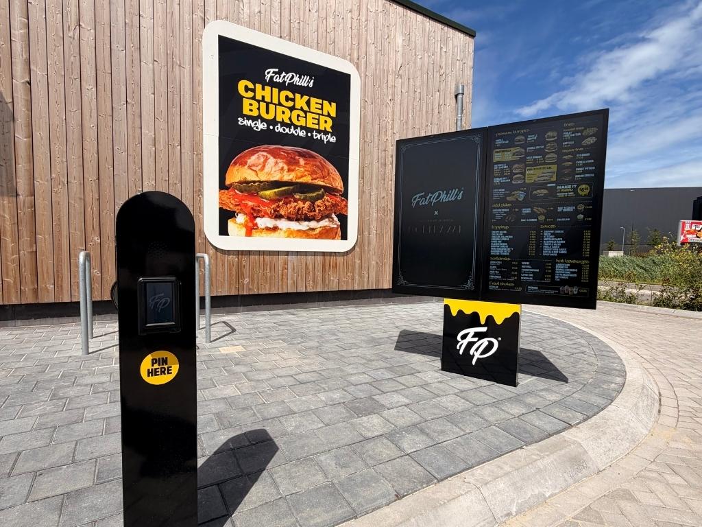 The drive-through at Fat Phill's in Duiven
